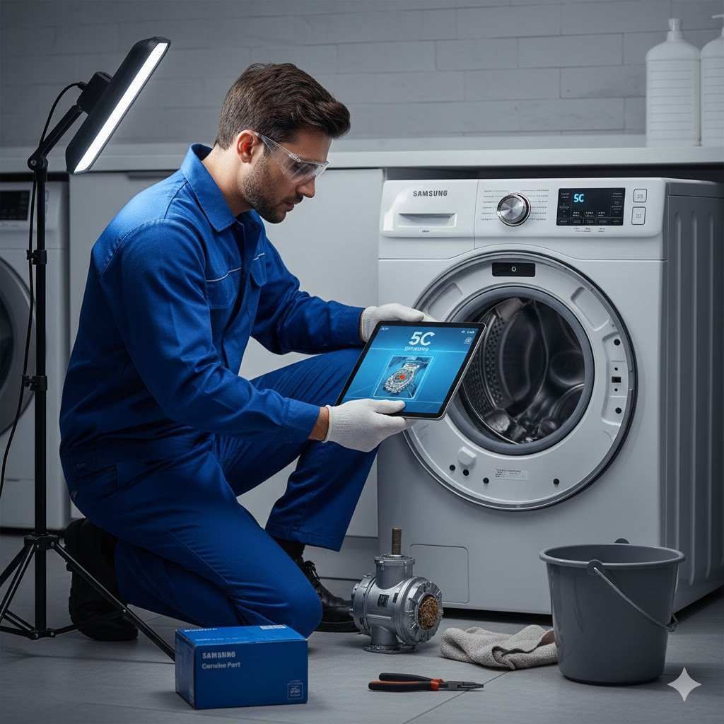 Samsung Washer Error Code Fix 5C 4C