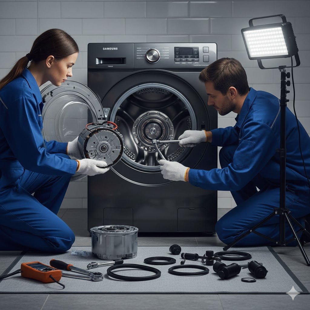 Samsung Washer Digital Inverter Motor Repair